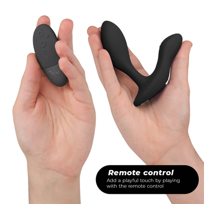 Ditto+ Vibrador Anal Plug Recarregável com App Preto