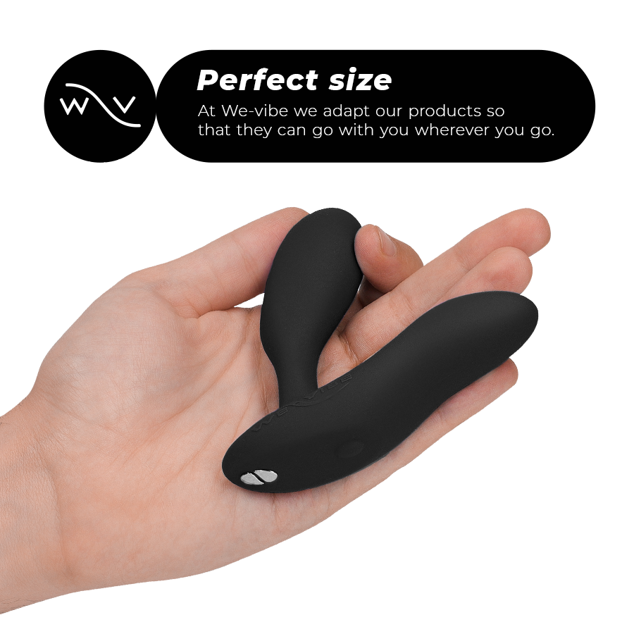 Ditto+ Vibrador Anal Plug Recarregável com App Preto