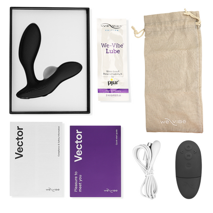 Ditto+ Vibrador Anal Plug Recarregável com App Preto