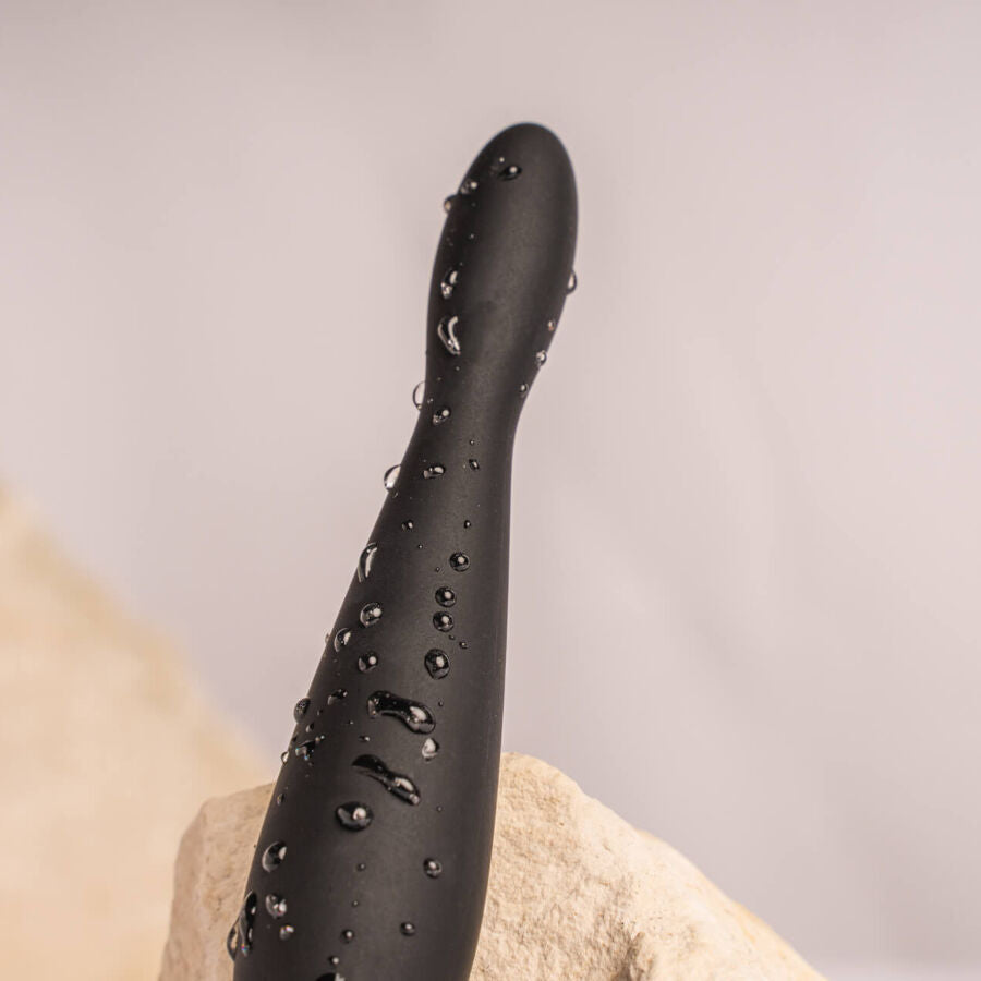 Rocks-Off Petite Sensations Teazer Plug Anal Vibrador Preto, ideal para iniciantes, com 7 modos de vibração.