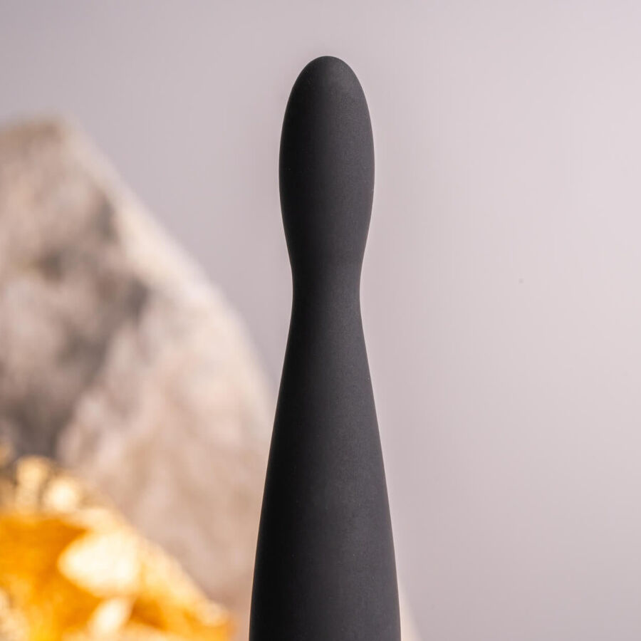 Rocks-Off Petite Sensations Teazer Plug Anal Vibrador Preto, ideal para iniciantes, com 7 modos de vibração.