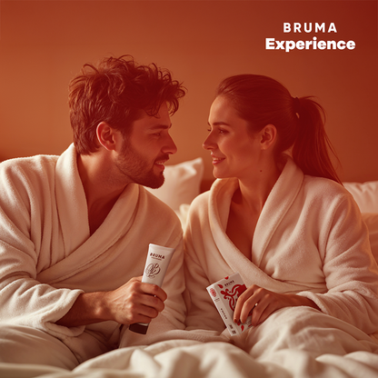 XPERIENCE - KIT TENTAÇÃO DE MORANGO DOCE COM POTENCIALIZADOR DE ORGASMO