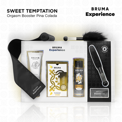 XPERIENCE - PACOTE DE TENTAÇÃO DE PINA COLADA DOCE COM POTENCIALIZADOR DE ORGASMO
