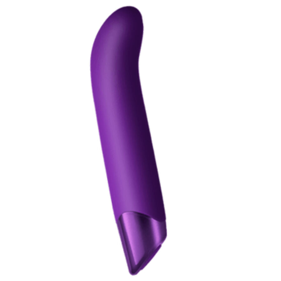 Vibrador ROCKS-OFF Chaiamo G Roxo para estimulação do ponto G e clitóris.
