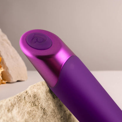 Vibrador ROCKS-OFF Chaiamo G Roxo para estimulação do ponto G e clitóris.