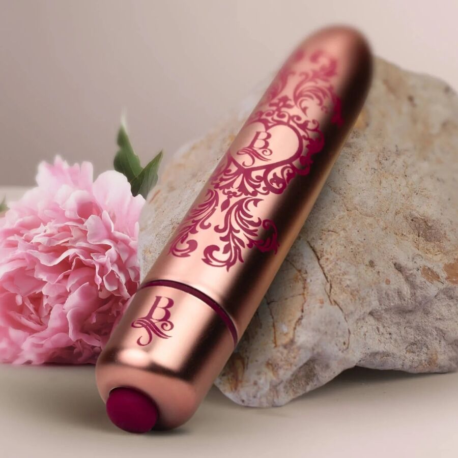 ROCKS-OFF Bala Vibratória RO-90 Promenade Rosa, vibrador compacto e potente para estimulação precisa.