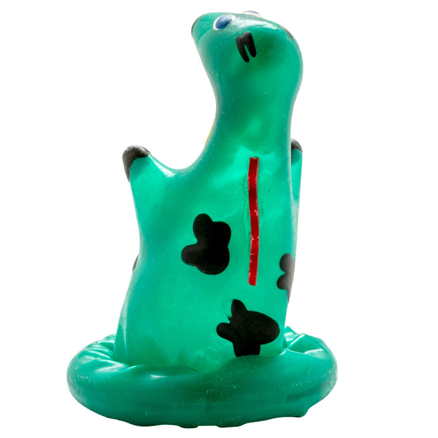 Preservativos Pintados à Mão Monstro de Loch Ness