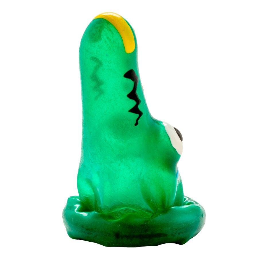 Preservativos Decorativos Pintados à Mão Modelo Crocodilo