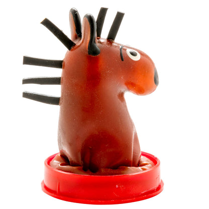 Preservativos Pintados à Mão com Design de Cavalo