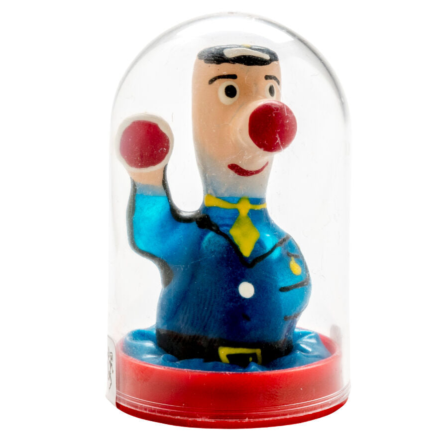 Preservativos Pintados à Mão Tema Polícia