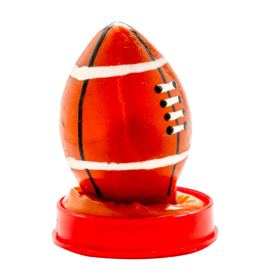 Preservativos Decorativos Pintados à Mão - Bola de Rugby