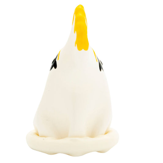 Preservativos Decorativos Pintados à Mão Papagaio Branco
