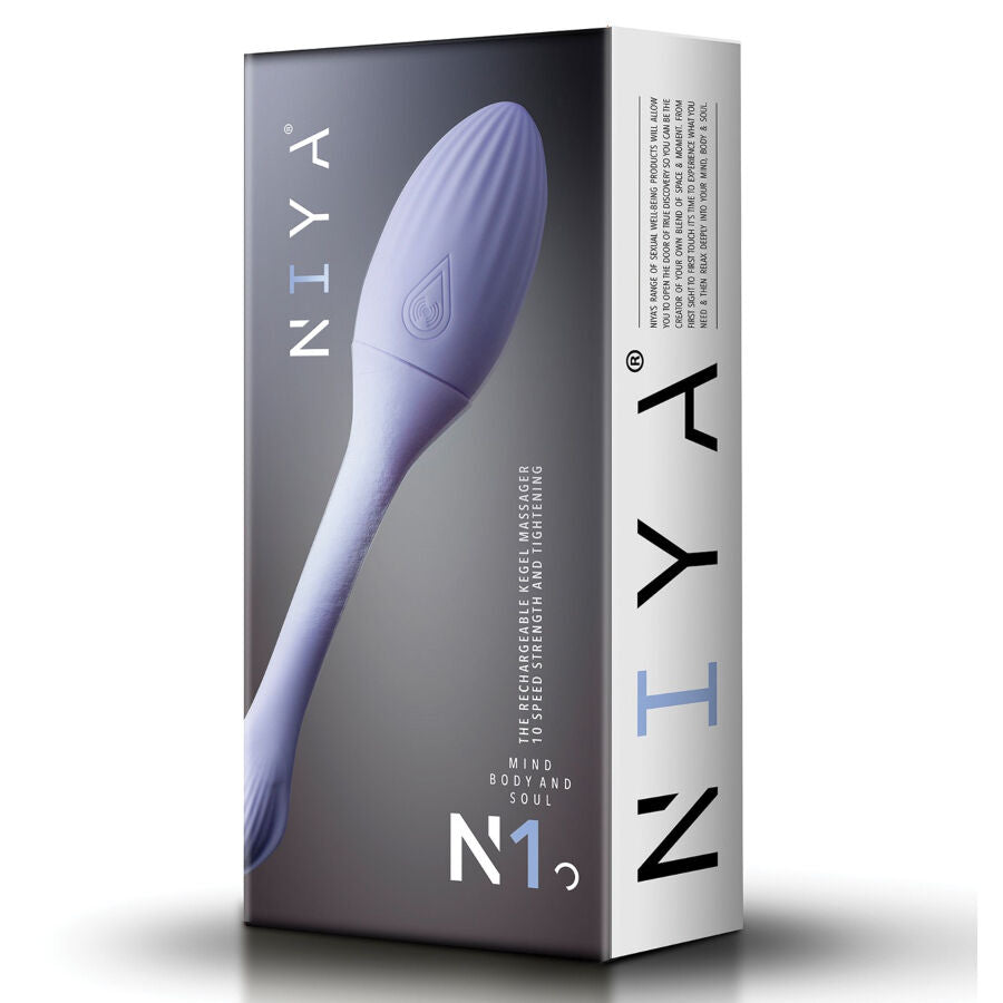 NIYA N1 Massageador Pélvico Kegel com Controle Remoto para fortalecimento do assoalho pélvico e saúde íntima feminina.
