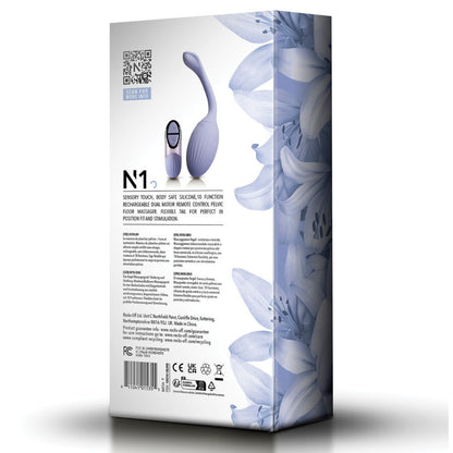 NIYA N1 Massageador Pélvico Kegel com Controle Remoto para fortalecimento do assoalho pélvico e saúde íntima feminina.