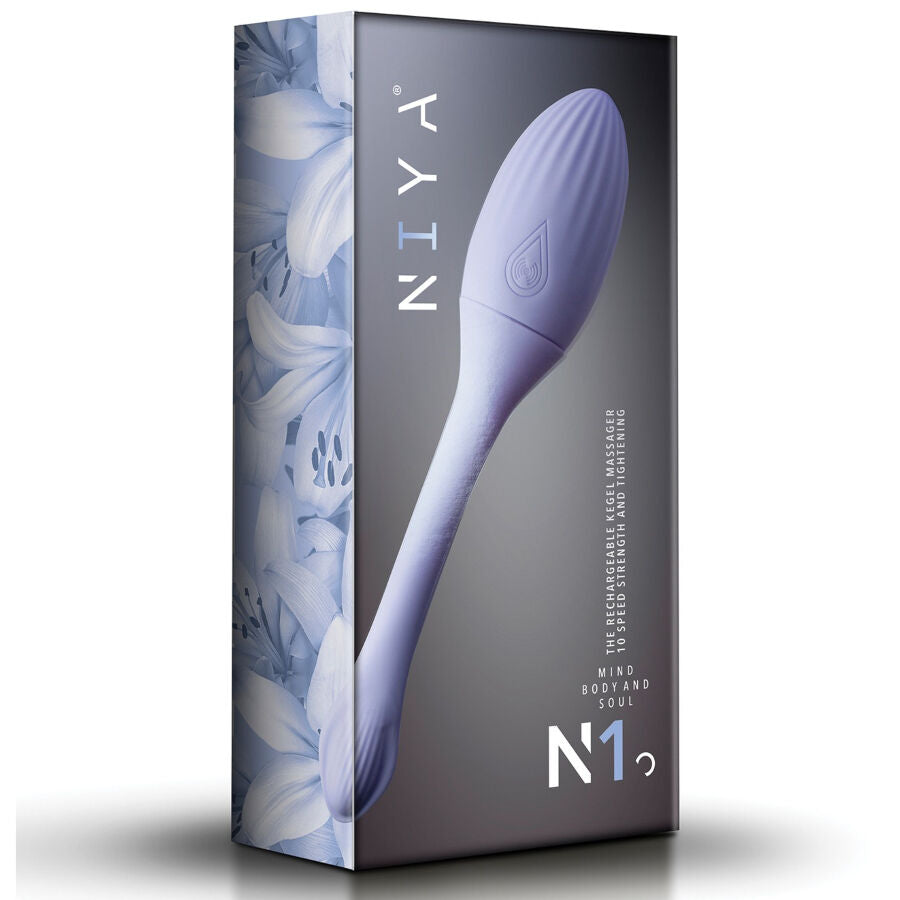 NIYA N1 Massageador Pélvico Kegel com Controle Remoto para fortalecimento do assoalho pélvico e saúde íntima feminina.
