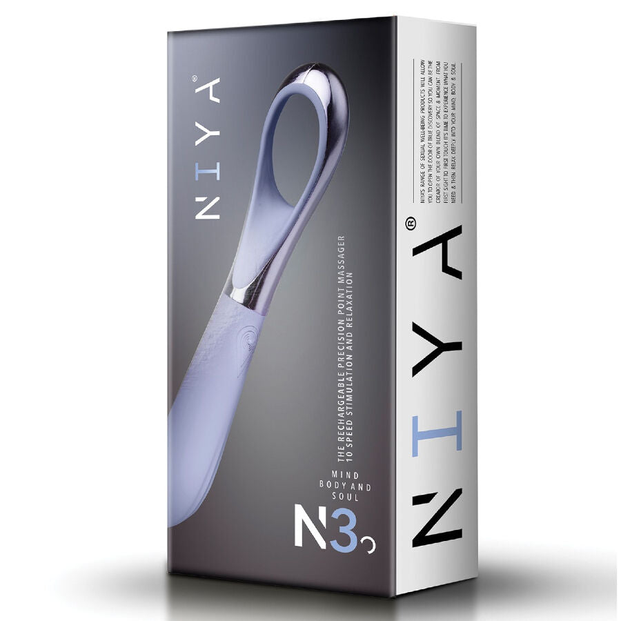 Rocks-Off Niya N3 Vibrador de Precisão Zona Erógena, design ergonómico e silicone suave.