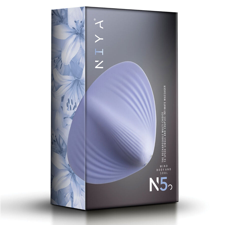 NIYA Massageador Íntimo Multiuso N5 com Controle Remoto Sem Fios, em silicone.
