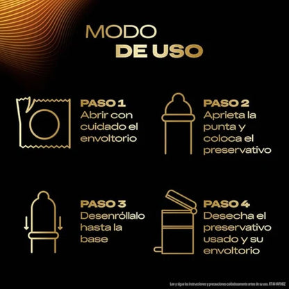 Embalagem de DUREX Total Connection, preservativos ultrafinos sem látex, 20 unidades.
