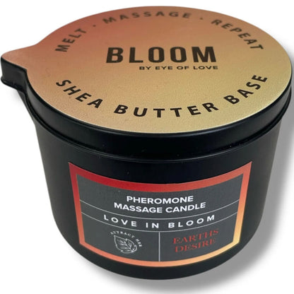 Vela de Massagem Bloom Earths Desire 150 ml