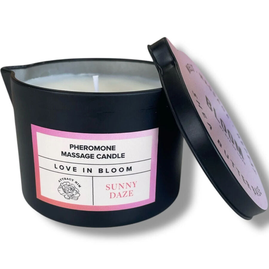 Vela de Massagem com Feromônio Bloom Sunny Daze 150 ml