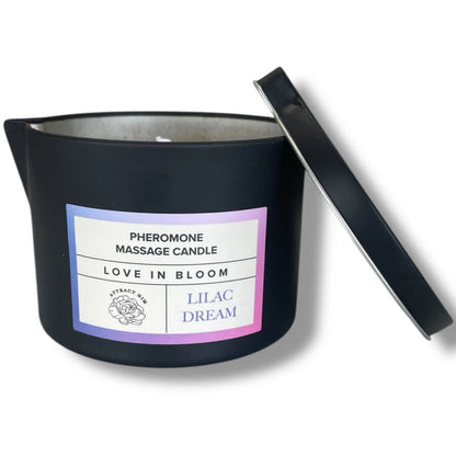 Vela de Massagem com Feromônio Bloom Lilac Dream 150ml