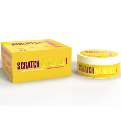 Gel esfoliante INTT Scratch Me All 100ml para limpeza profunda corporal e íntima.