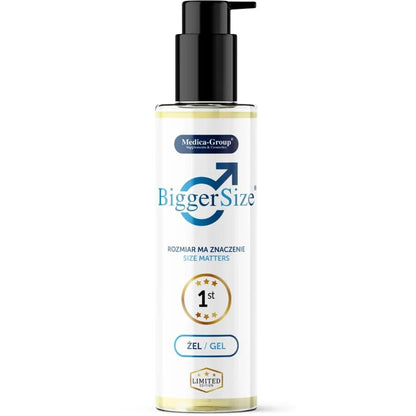 MEDICA GROUP BiggerSize Gel para aumento peniano e intensificação de sensações, 150 ML