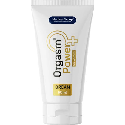 MEDICA GROUP Creme Íntimo Orgasm Power para Mulheres 50 ML - Embalagem do produto e detalhes