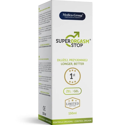 MEDICA GROUP Super Orgasm Stop Gel Íntimo Retardante para Homens 150 ML