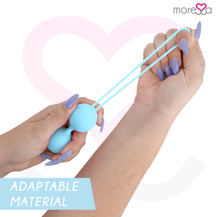 MORESSA Bolas Chinesas Osian Três Silicone 85g para treino do assoalho pélvico