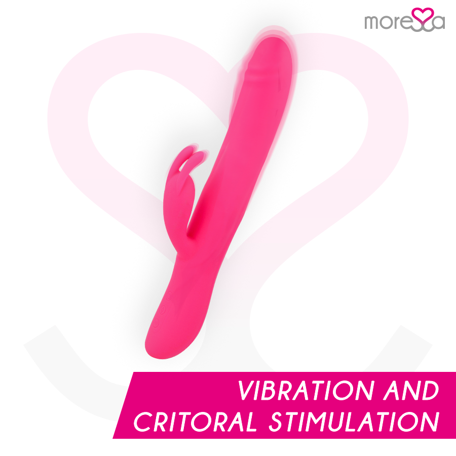 Vibrador MORESSA Somer Premium com rotação múltipla e estimulação G-spot, ideal para prazer intenso.