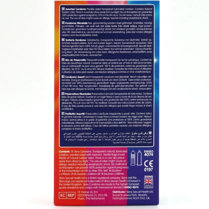 Preservativos Variados - Pacote com 16 Unidades