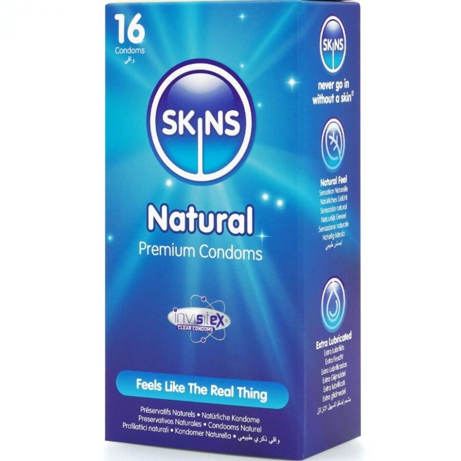 Preservativos Naturais Premium Pacote 16