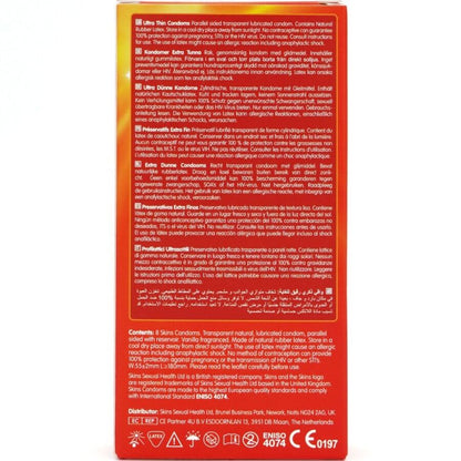 Preservativos Ultrafinos Premium Pacote com 8
