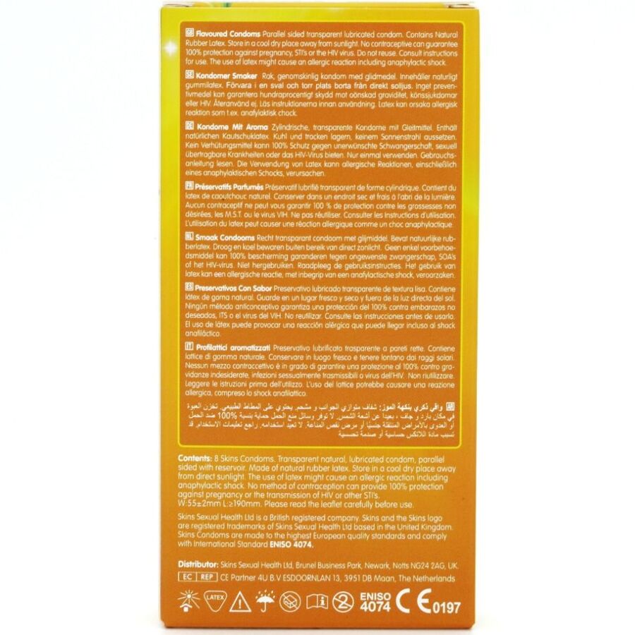 Preservativos Banana Premium Pacote com 8