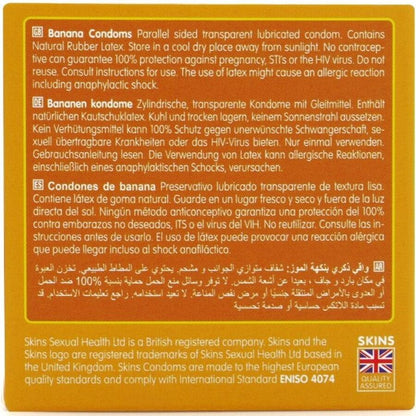Preservativos Banana Premium Pacote 4