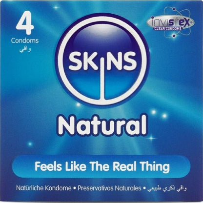 Preservativos Naturais Premium Pacote 4