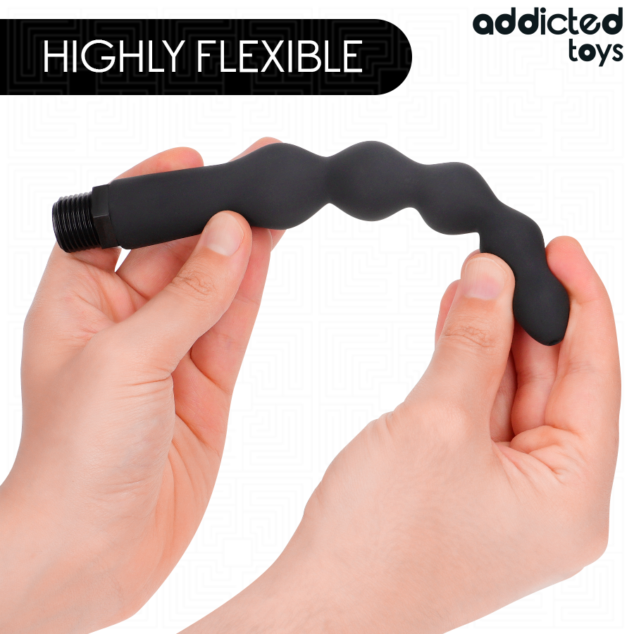 Limpador Anal Addicted Toys Modelo 5 com Adaptador Universal para Higiene Íntima