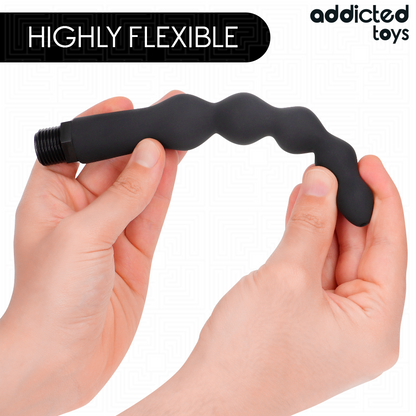 Limpador Anal Addicted Toys Modelo 5 com Adaptador Universal para Higiene Íntima