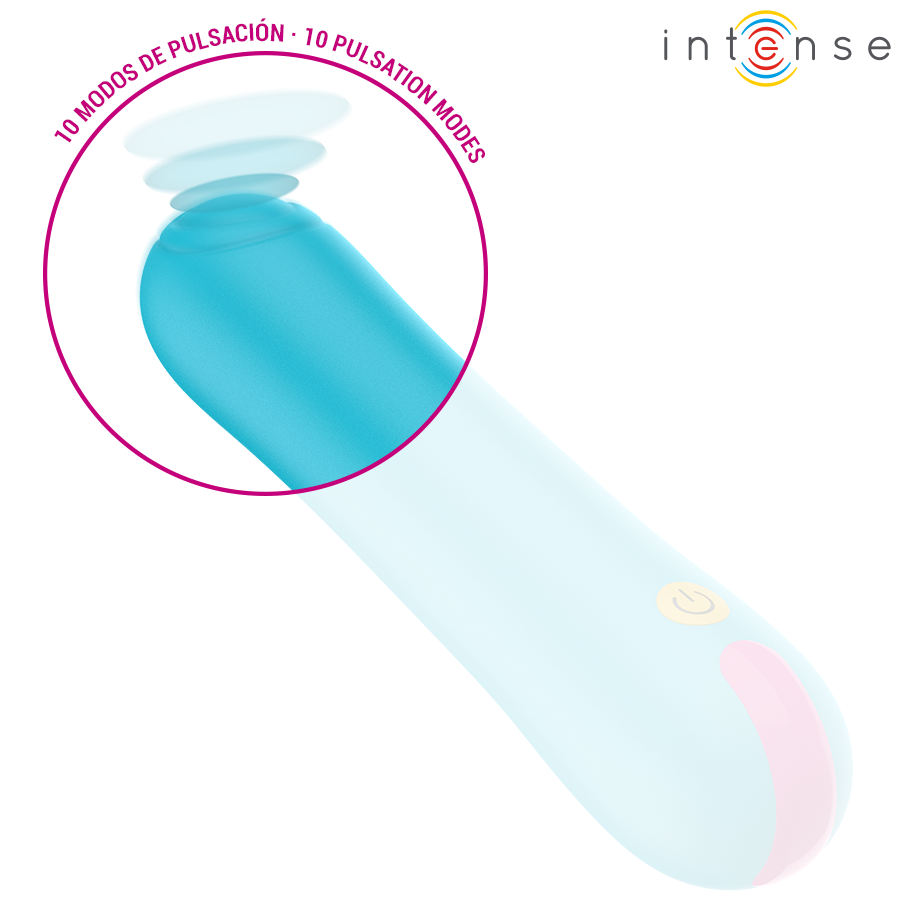 INTENSE Claudia Vibrador Tapping com toque rítmico para prazer intenso.