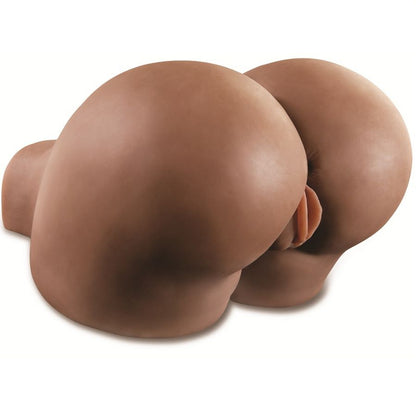 Masturbador Realista Vagina e Ânus - Extra Real Preto