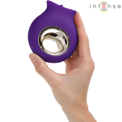 INTENSE Estimulador Clitoriano TULI Roxo com design ergonômico e silicone macio.
