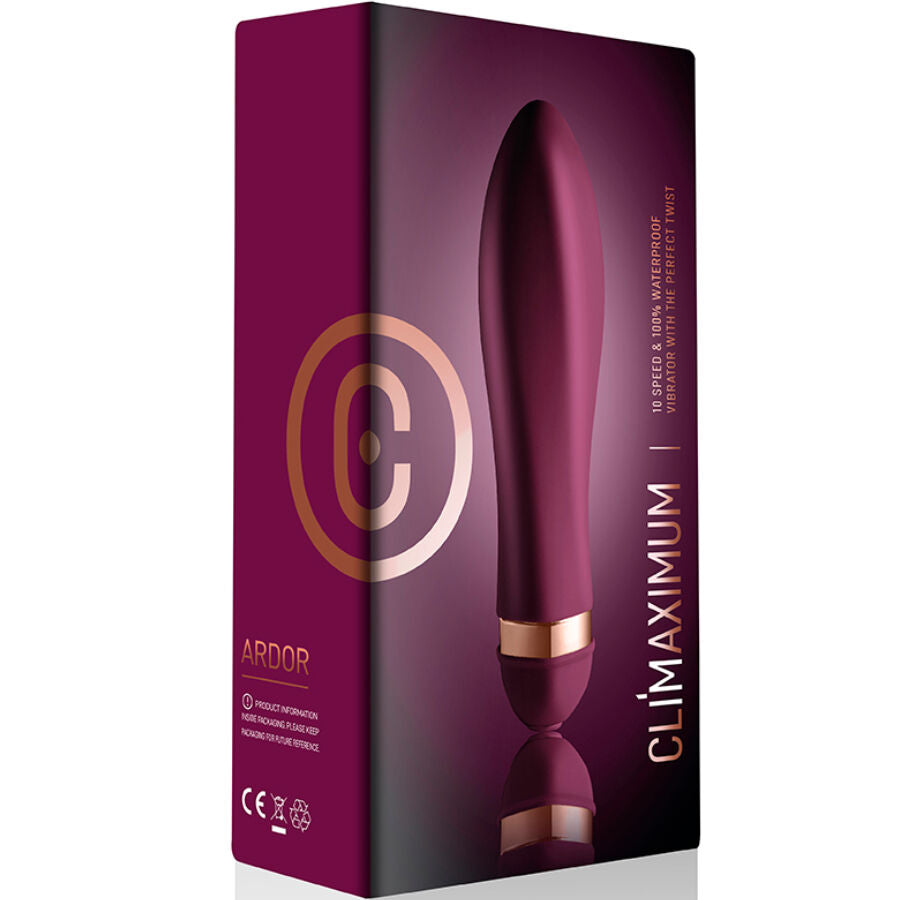 Vibrador Torcido Ardor com 10 Vibrações