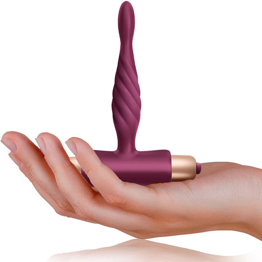 Kit Vibrador Torcido e Plug Anal para Iniciantes