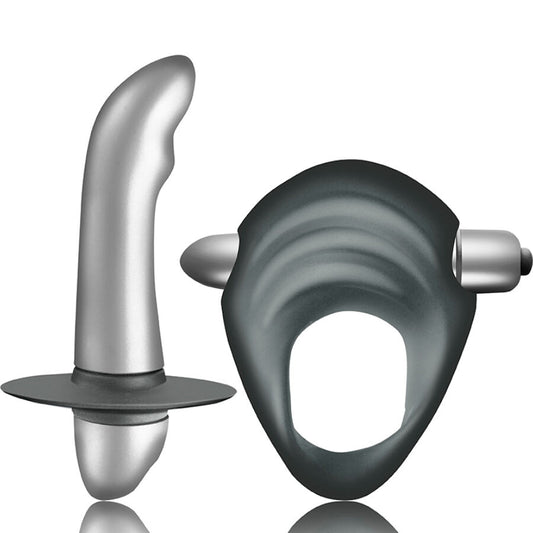 Kit para Casais Iniciantes: Anel Peniano e Vibrador de Próstata