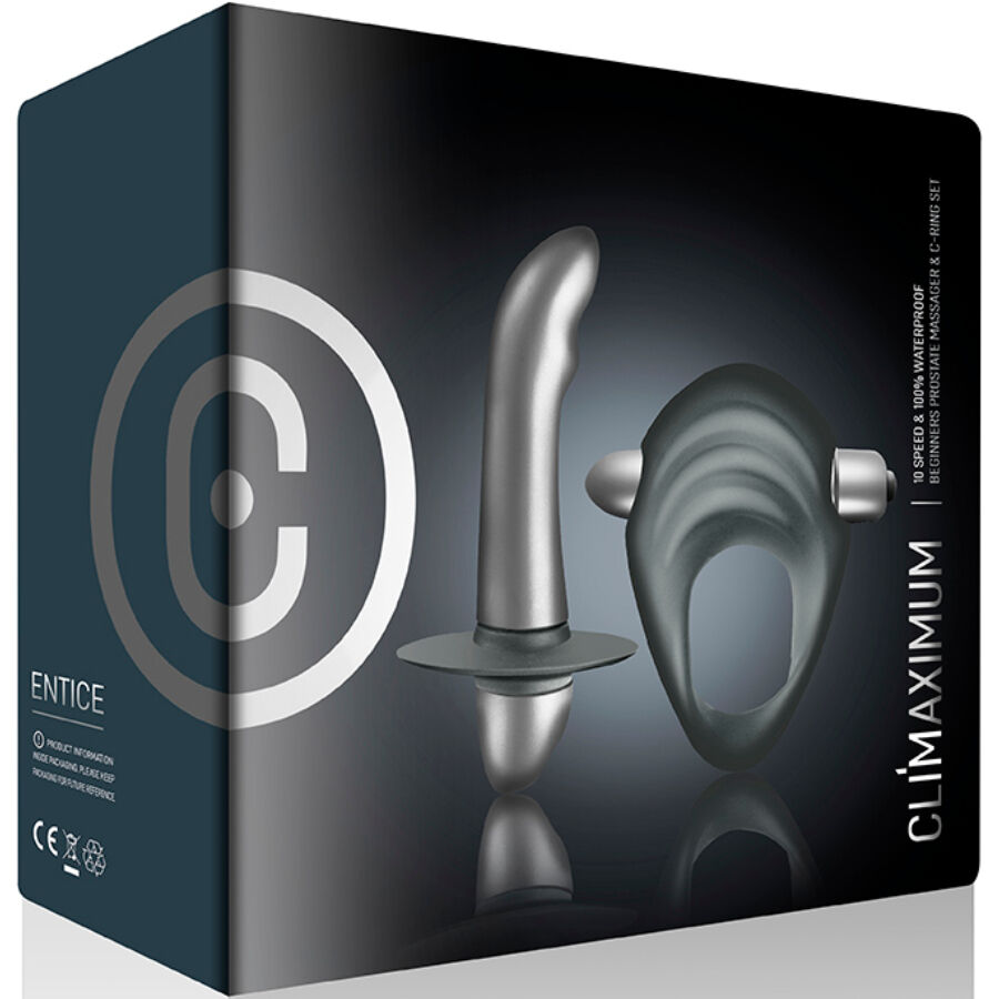 Kit para Casais Iniciantes: Anel Peniano e Vibrador de Próstata