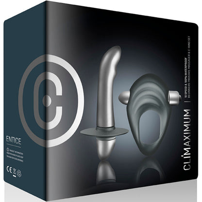 Kit para Casais Iniciantes: Anel Peniano e Vibrador de Próstata