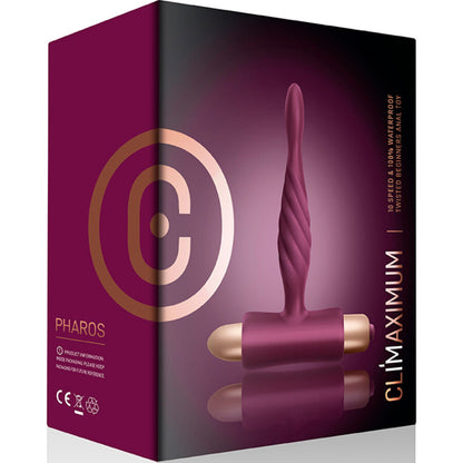Plug Anal Vibratório Pharos para Iniciantes com 10 Funções