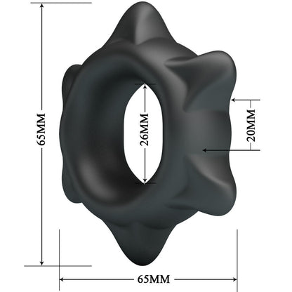 Anel Peniano de Silicone Ethaniel Modelo 11 para Prazer e Controlo