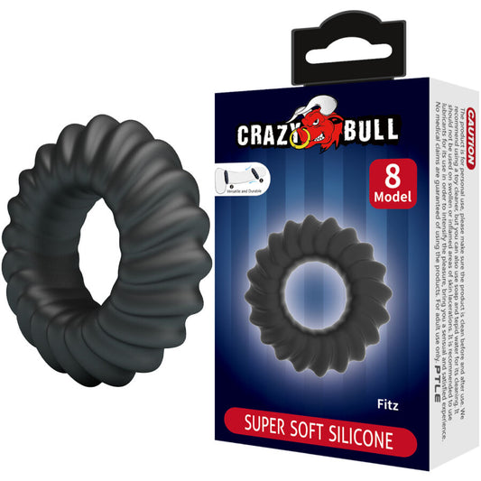 Anel Peniano de Silicone Ajustável Fitz Modelo 8